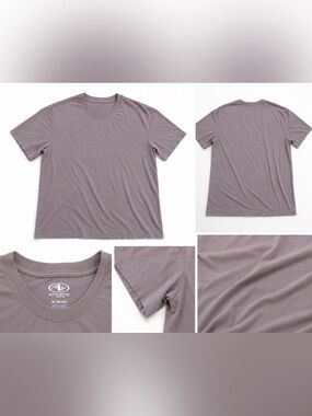 Classic Crew Neck T-Shirt in Dusty Taupe